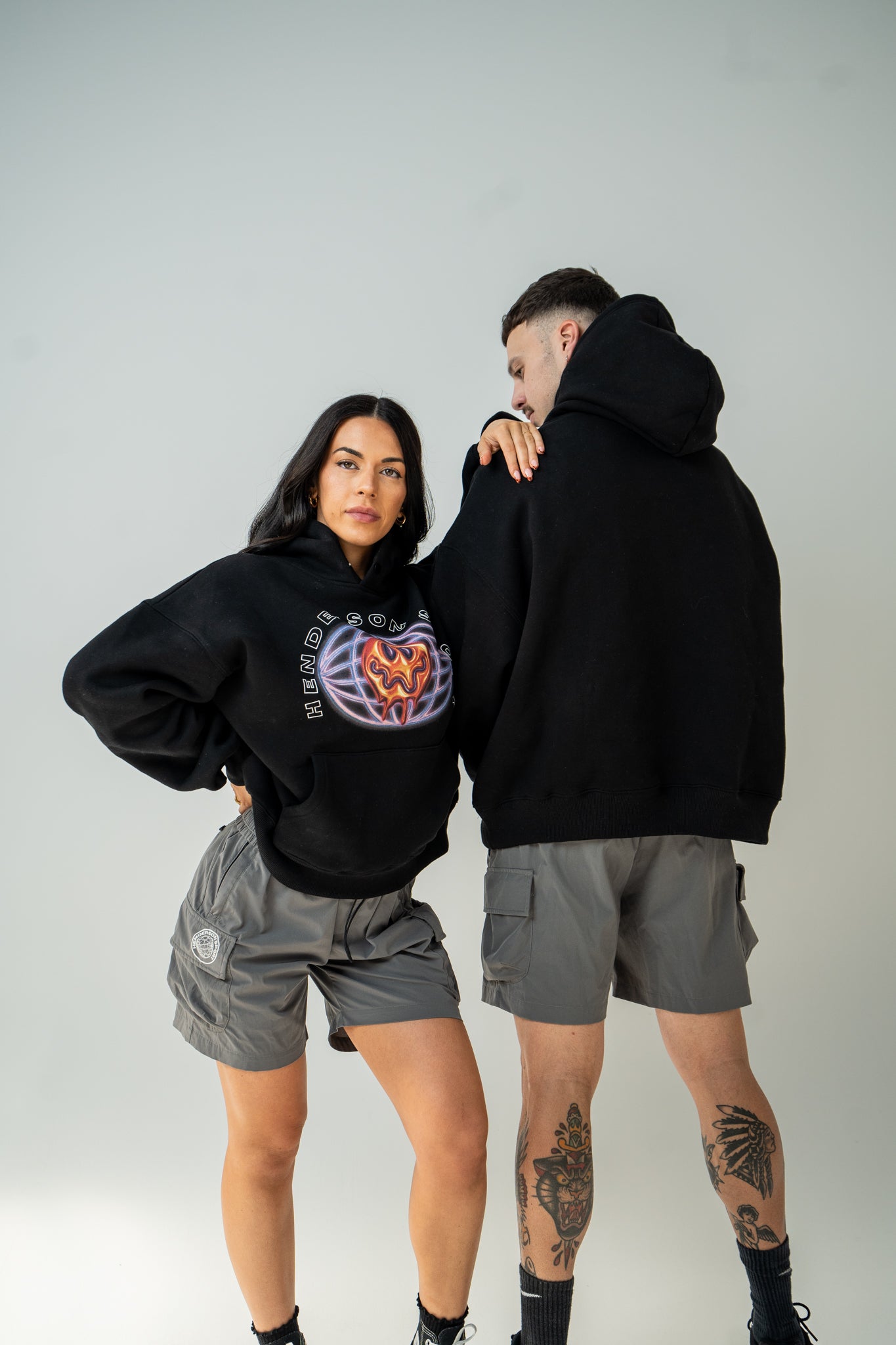HS BOXY HOOD (Limited Edition) - Black