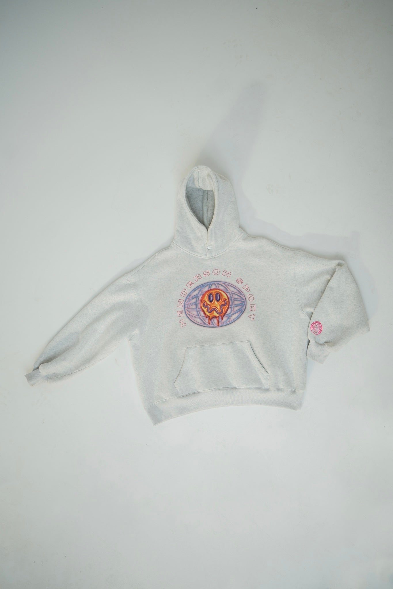 HS BOXY HOOD (Limited Edition) - Marl Grey