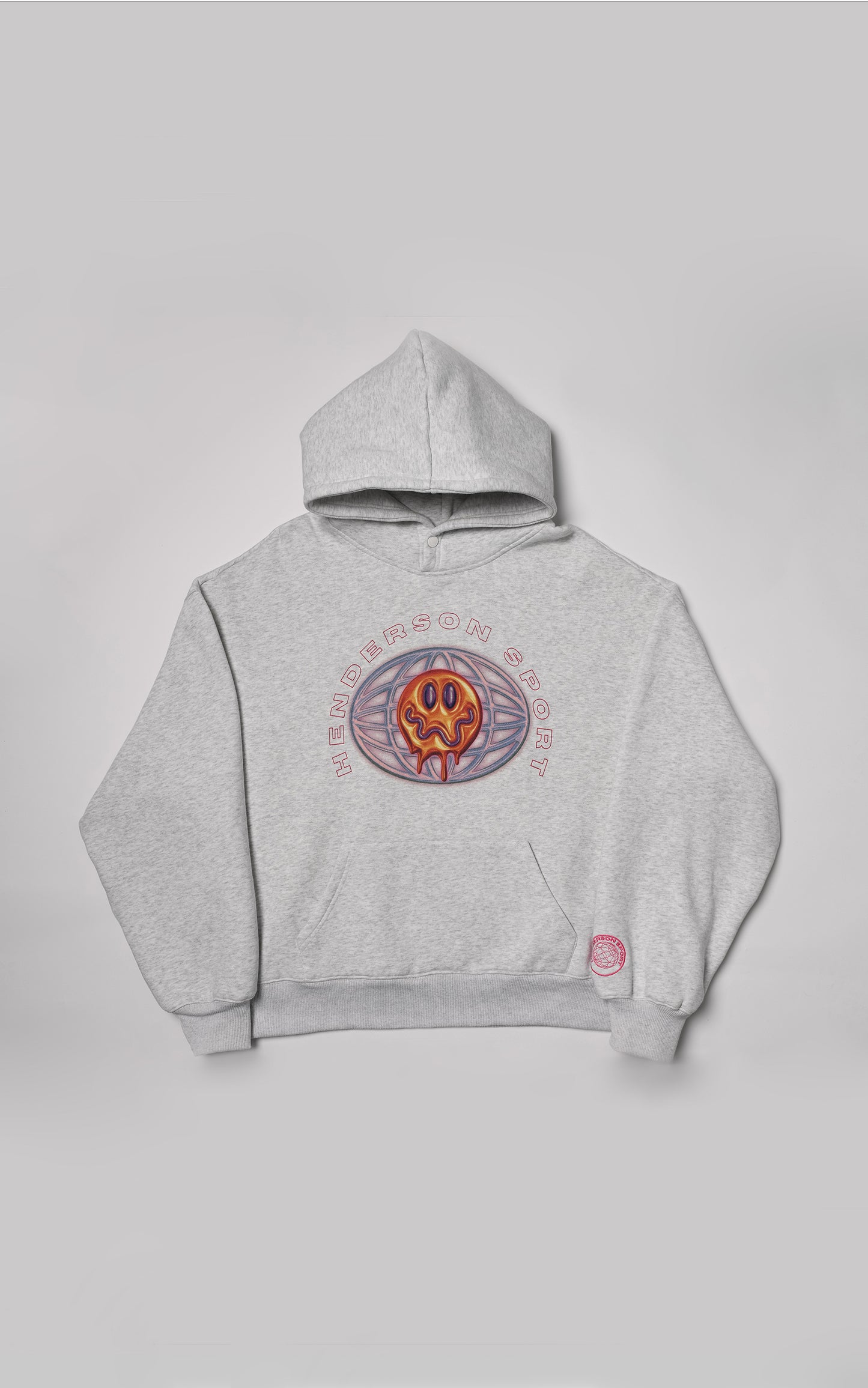 HS BOXY HOOD (Limited Edition) - Marl Grey