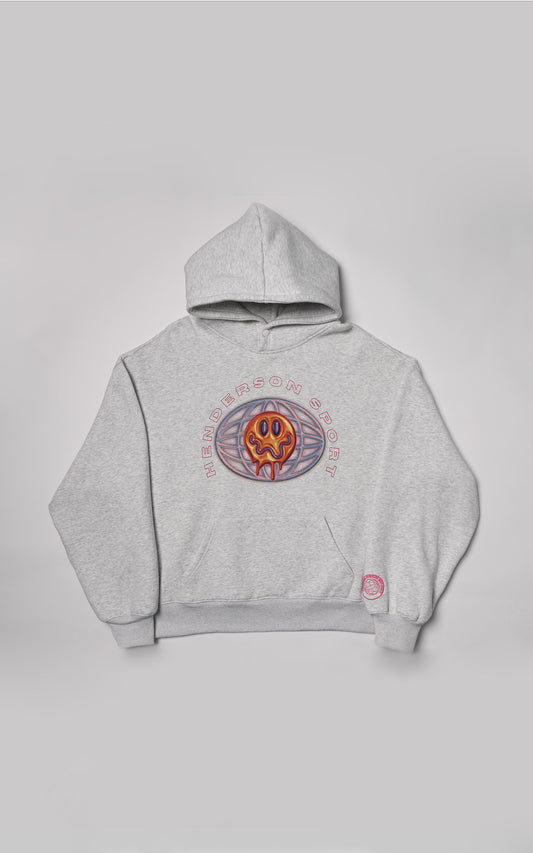 HS BOXY HOOD (Limited Edition) - Marl Grey