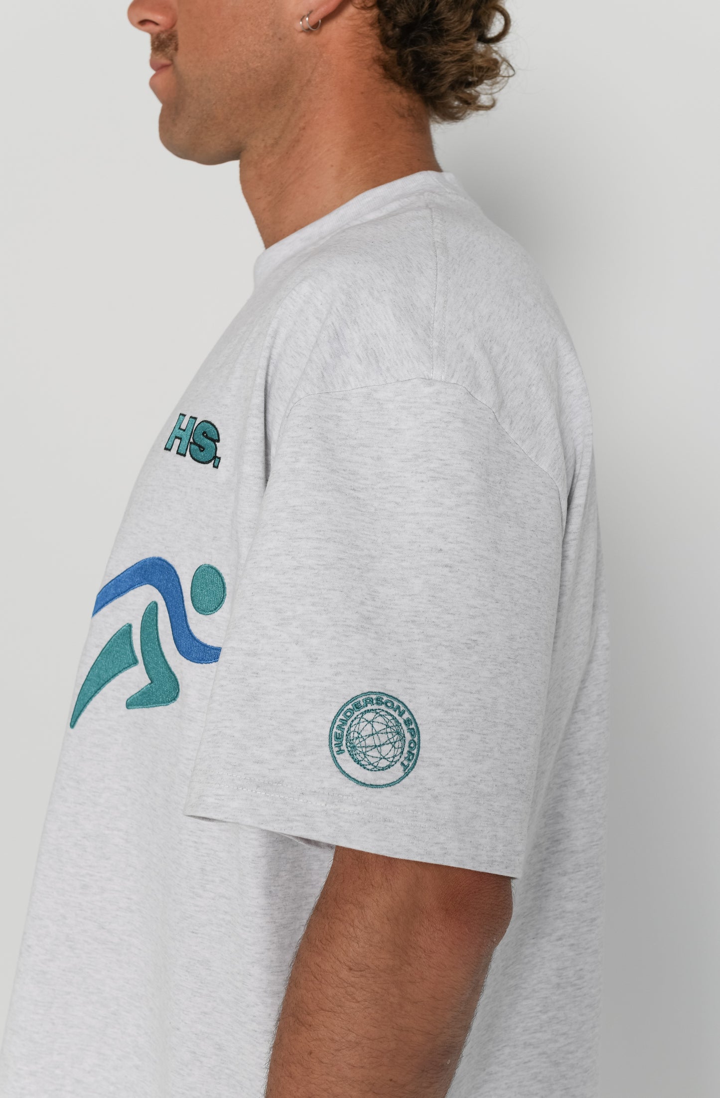 96' GAMES TEE - Marl Grey